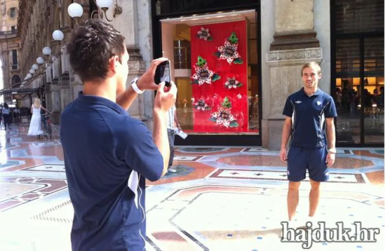 Hajdukovci u Milanu kao na izletu