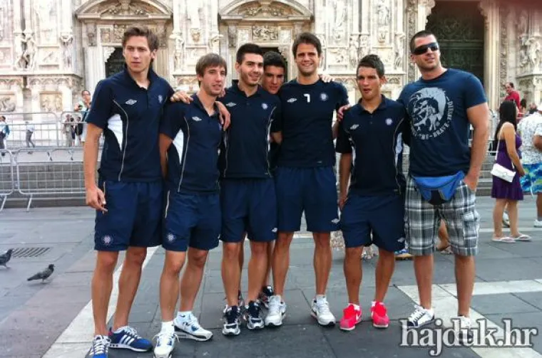 Hajdukovci u Milanu kao na izletu