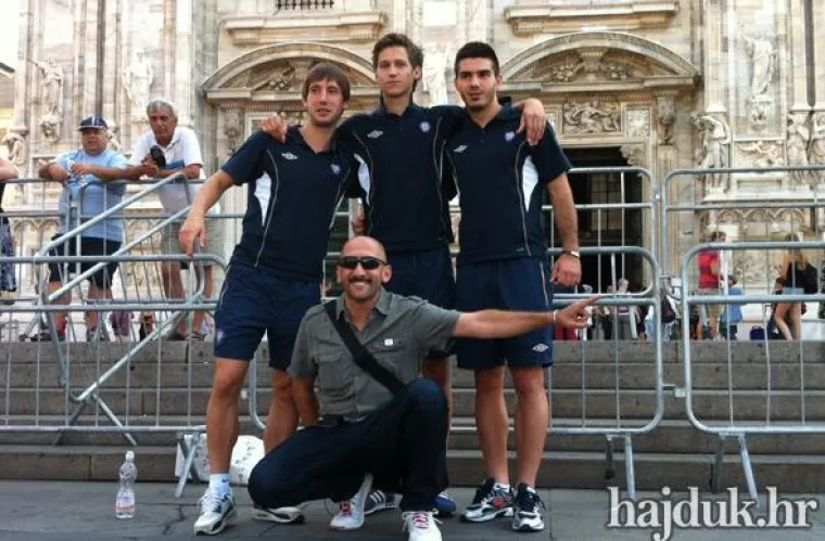 Hajdukovci u Milanu kao na izletu