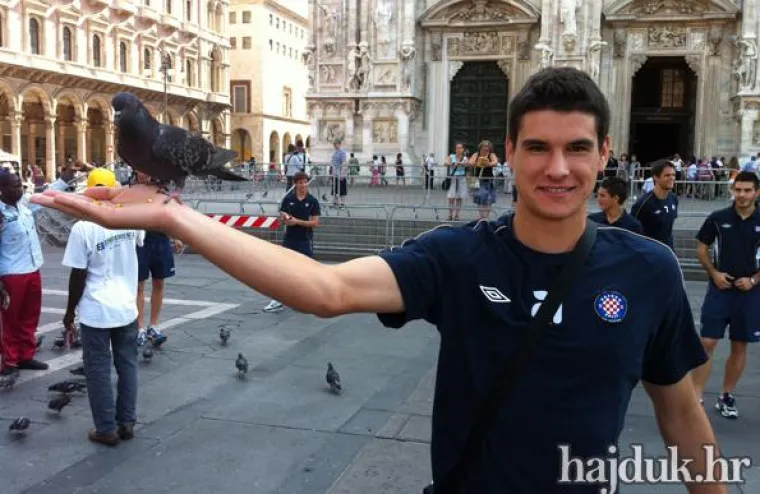 Hajdukovci u Milanu kao na izletu