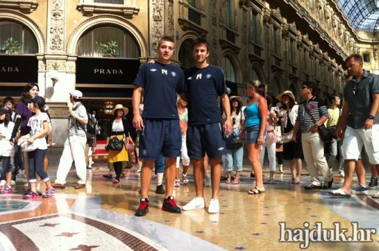 Hajdukovci u Milanu kao na izletu