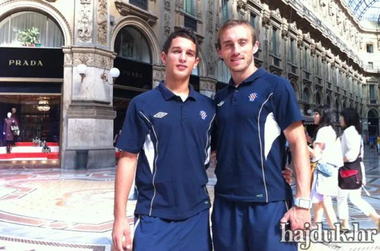 Hajdukovci u Milanu kao na izletu