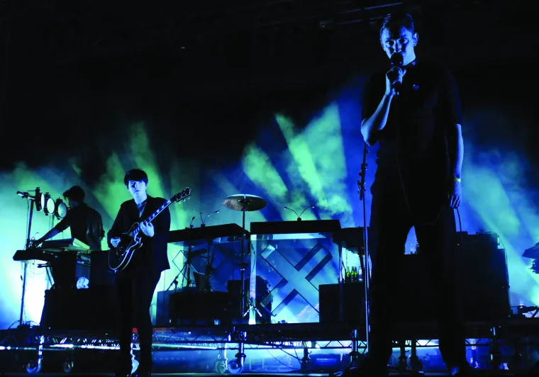 Nastup The xx na glavnoj pozornici