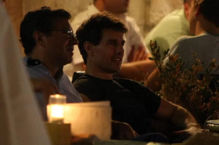 Tom Cruise opu&scaron;teno uživa na Hvaru