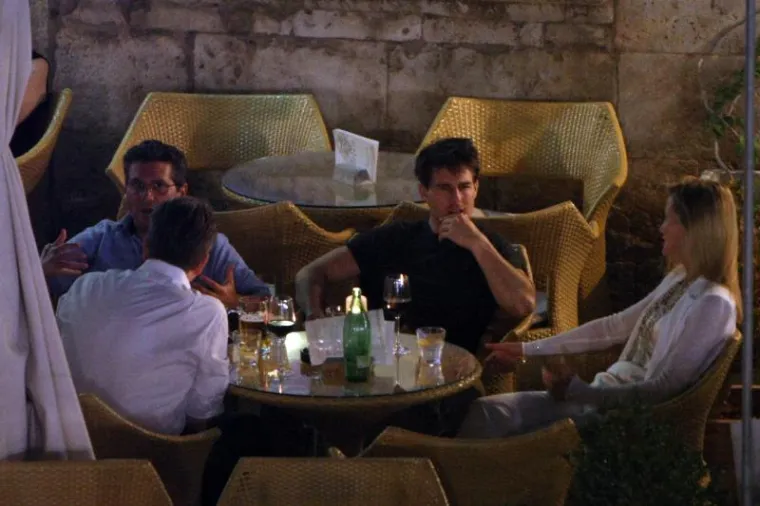 Tom Cruise opu&scaron;teno uživa na Hvaru