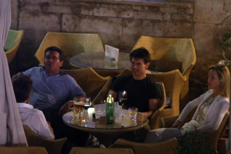 Tom Cruise opu&scaron;teno uživa na Hvaru