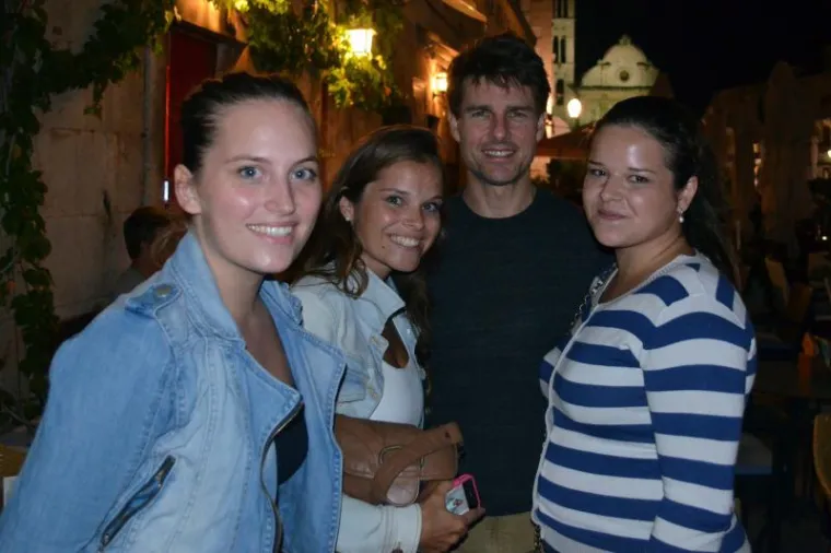 Tom Cruise opu&scaron;teno uživa na Hvaru