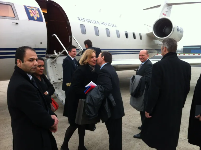 Pogledajte kako je protekao put generala Vladinim zrakoplovom