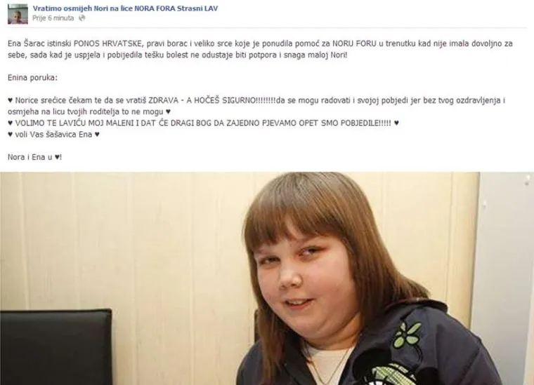 Priča djevojčice koja je ujedinila Hrvatsku