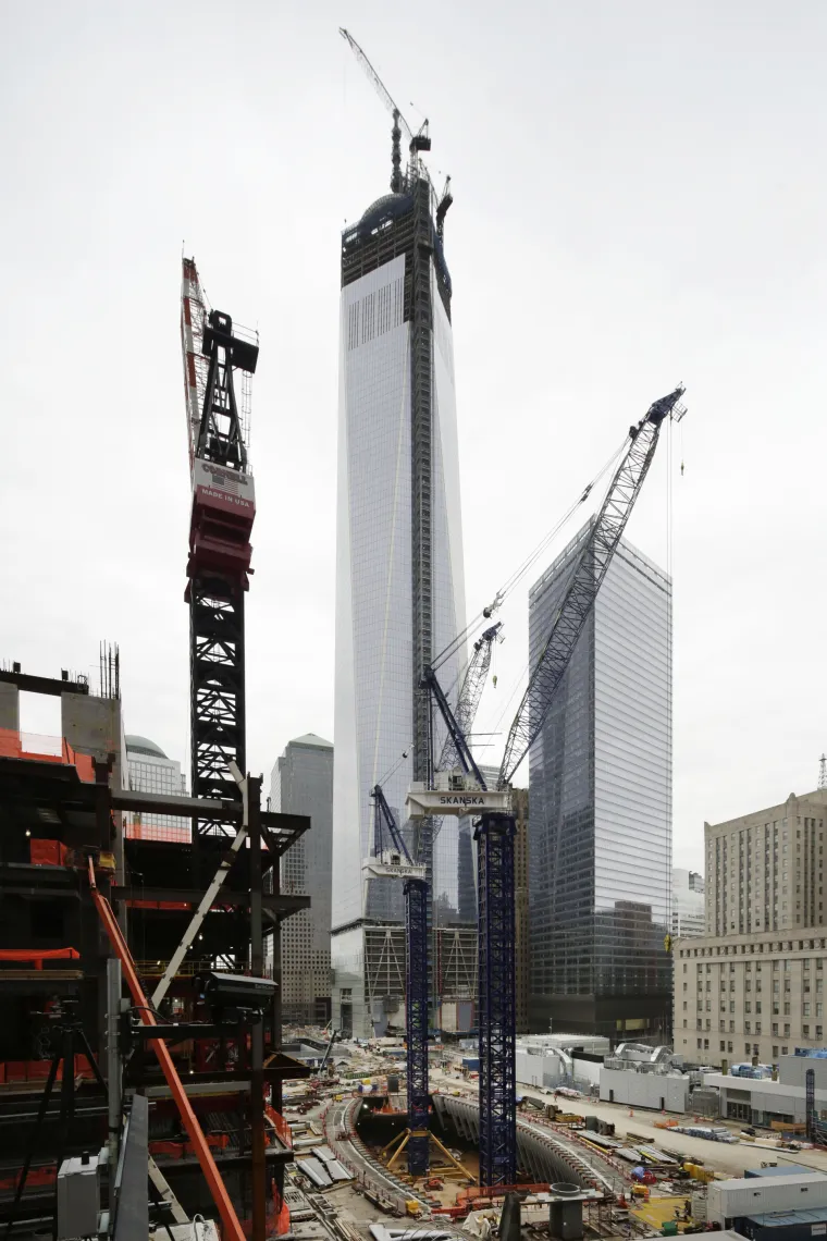 Izgradnja srušenih tornjeva WTC-a