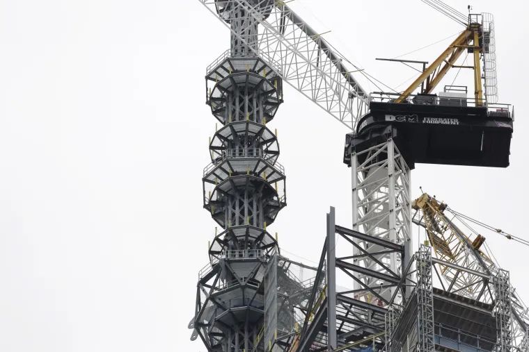 Izgradnja srušenih tornjeva WTC-a