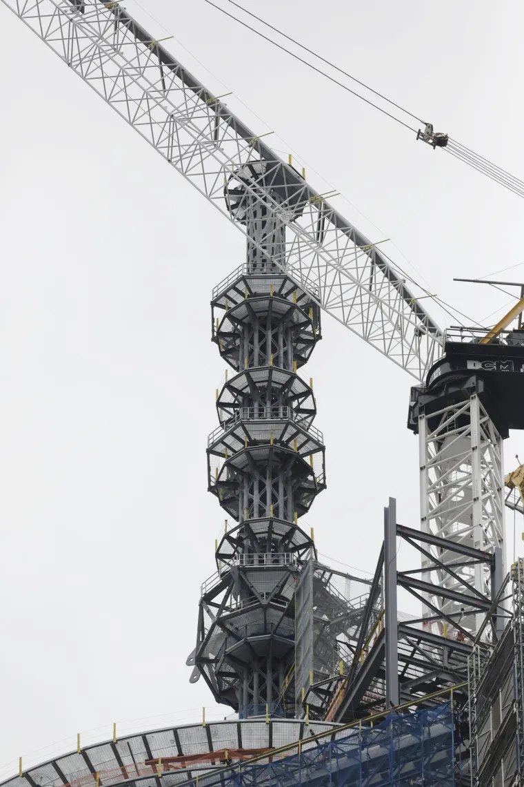 Izgradnja srušenih tornjeva WTC-a