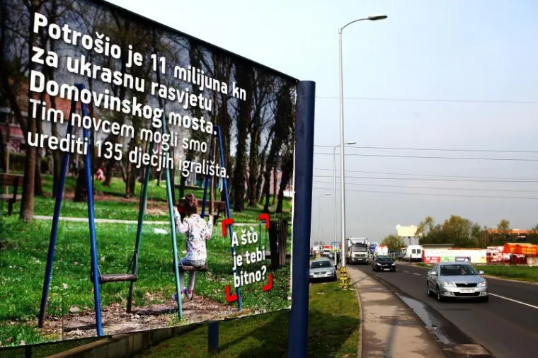 Žestoki rat plakatima uoči izbora