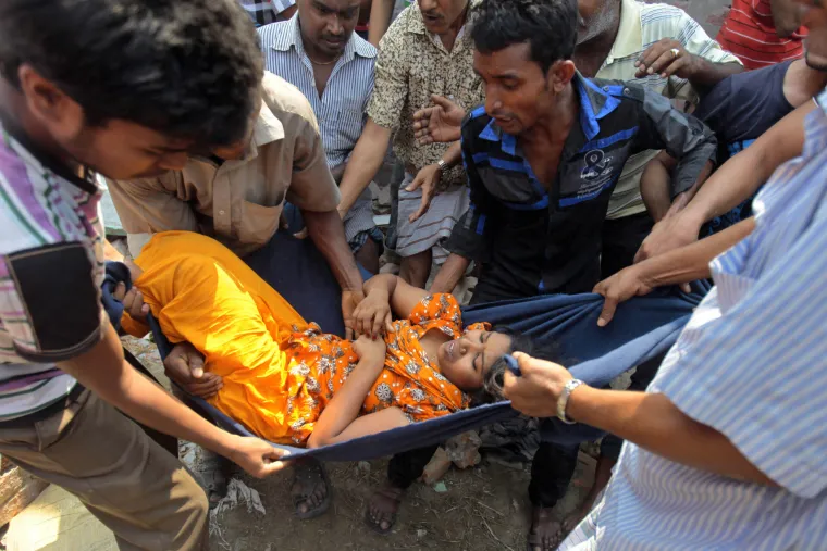 Uru&scaron;enje tvornice u Banglade&scaron;u