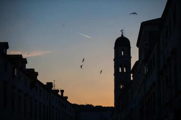 Dubrovnik u predvečer