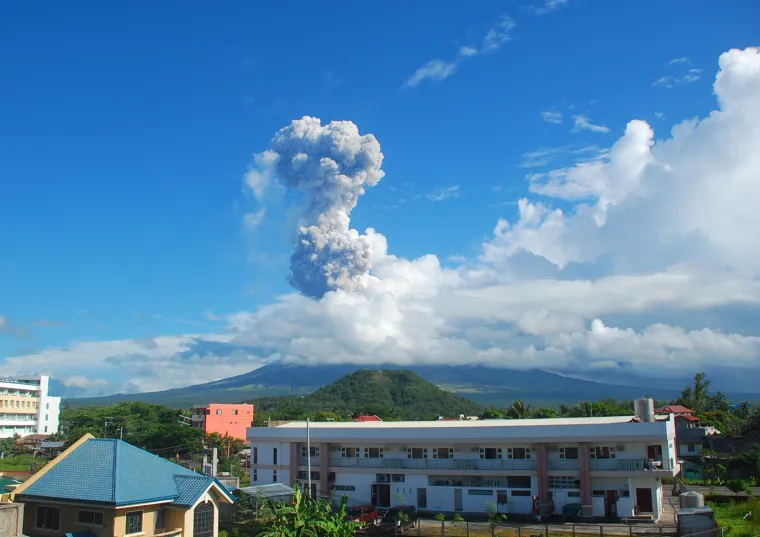 Vulkan Mayon na Filipinima