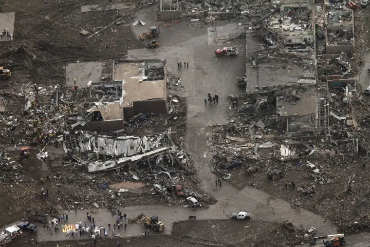 Snažni tornado poharao Oklahomu