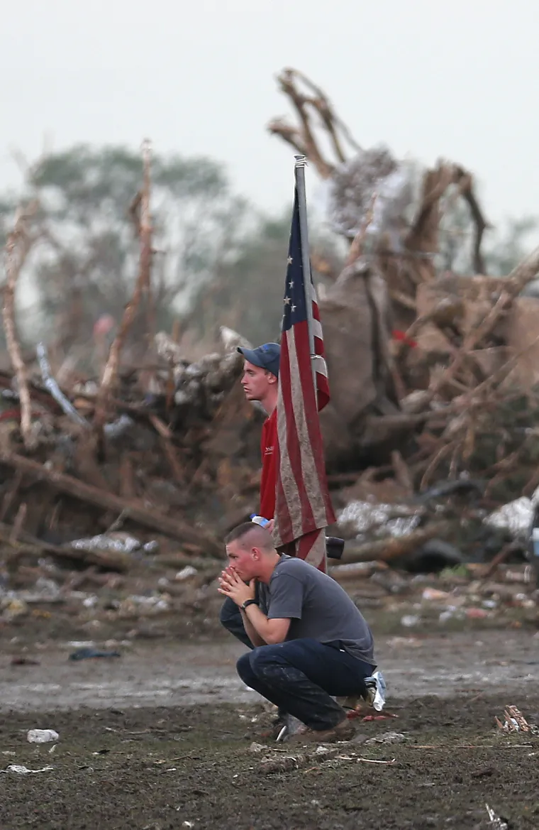 Snažni tornado poharao Oklahomu