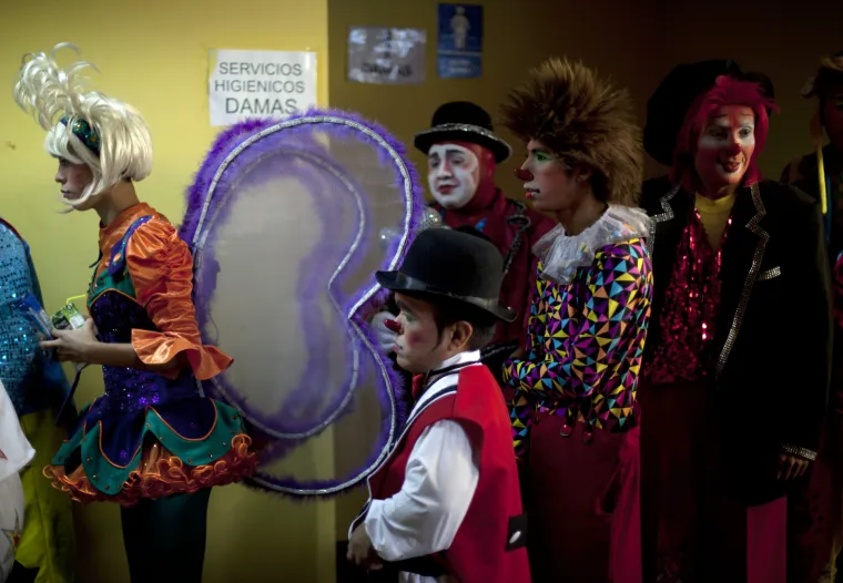 Na Dan Klaunova u Peruu se okupe svi profesionalni klaunovi da proslave svoj dan.