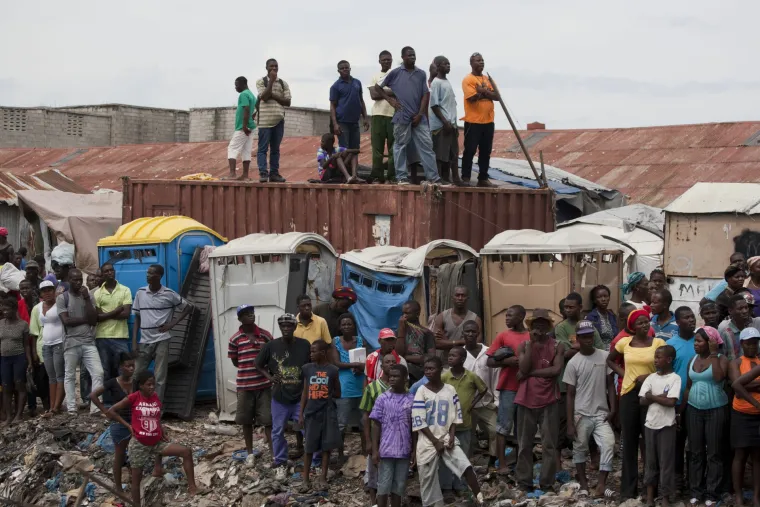 Snimke požara i &scaron;to je ostalo nakon požara koji se dogodio u Port-au-Prince na Haitiu