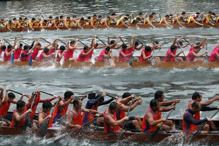 Festival tradiocionalnih čamaca u Kini