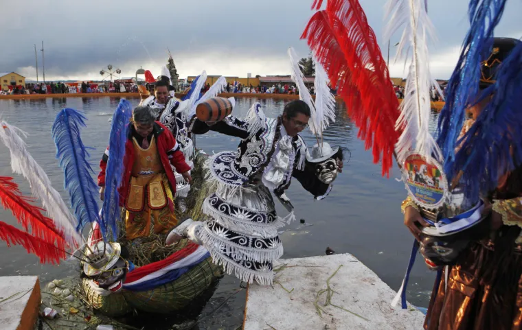 Festival u čast za&scaron;titniku grada Guaqui u Boliviji