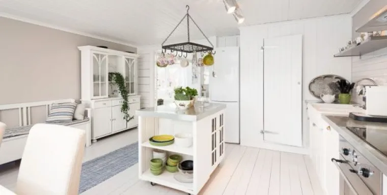 Kuća uređena u nordijskom stilu