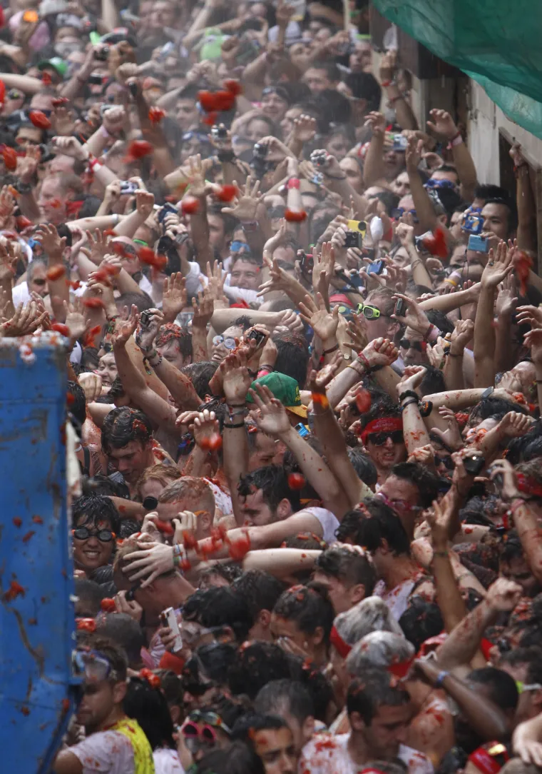 Festival gađanja paradajzom u Španjolskoj