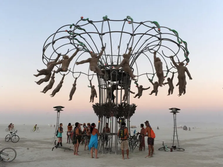 'Burning man' festival u pustinji u Nevadi