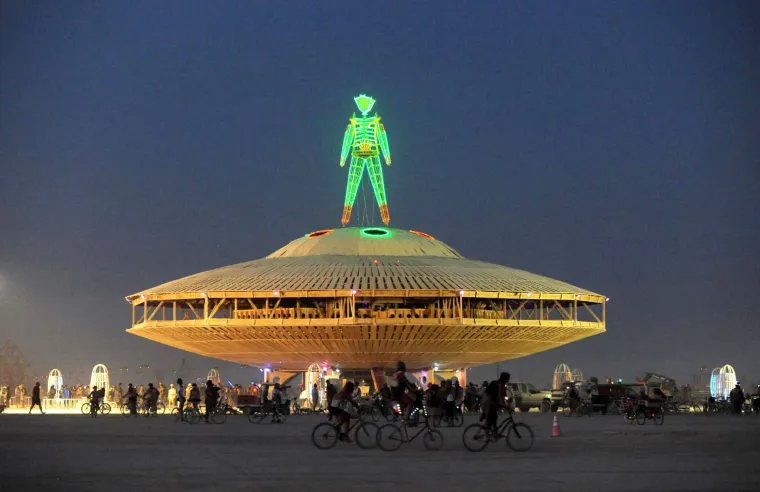 'Burning man' festival u pustinji u Nevadi