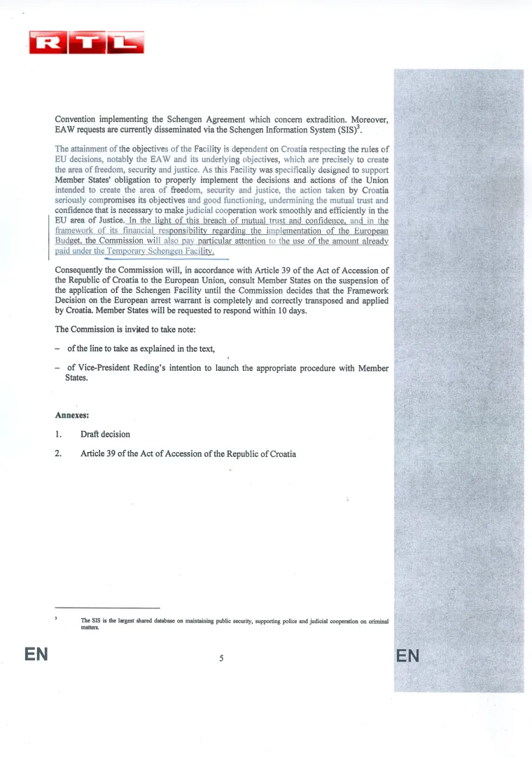 RTL ekskluzivno donosi dokumente o pokretanju sankcija Hrvatskoj!