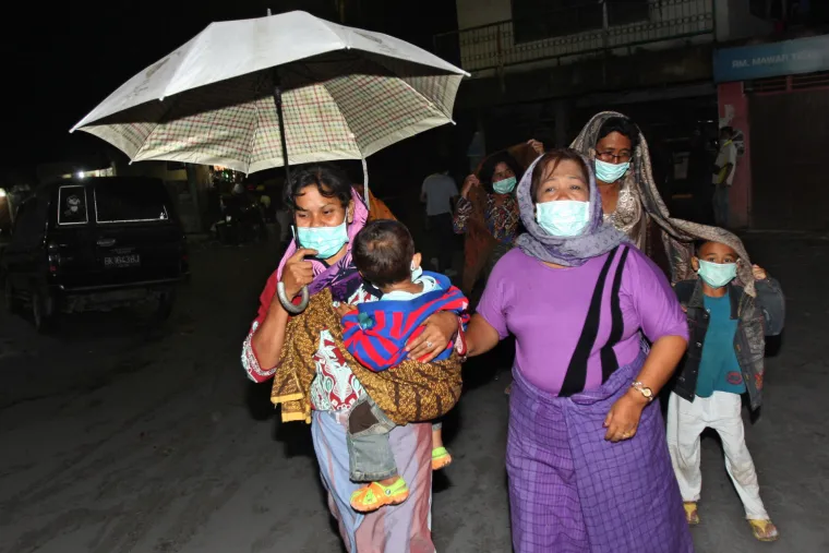 Erupcija vulkana Sinabung