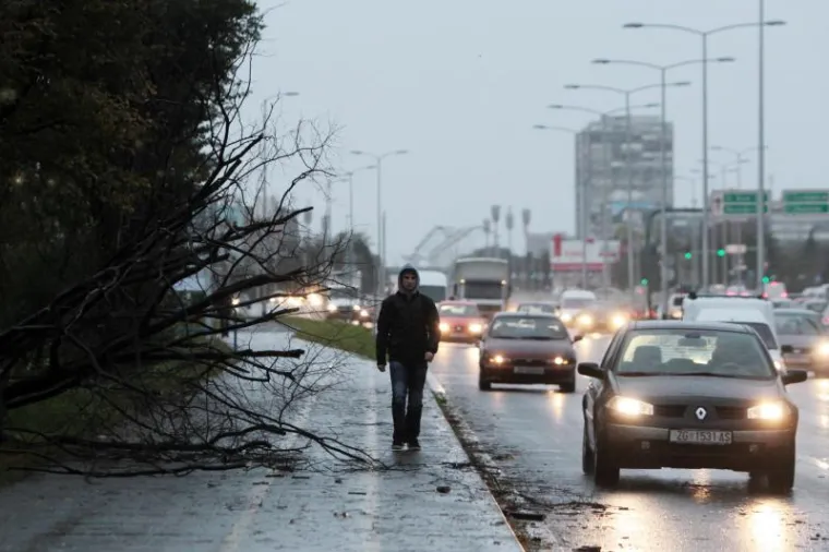 Ciklona Teodor poharala Hrvatsku