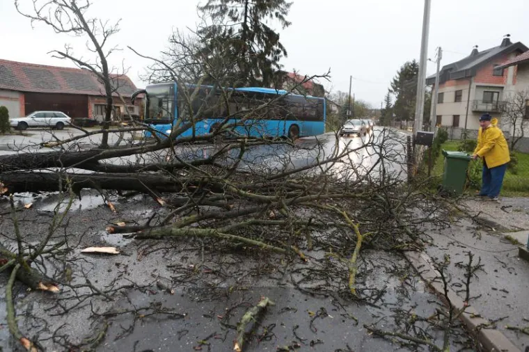 Ciklona Teodor poharala Hrvatsku