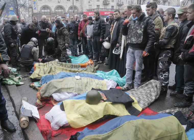 Ulice Kijeva izgledaju kao ratna zona!