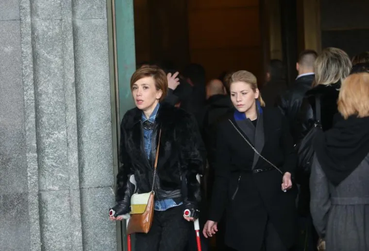 Uplakani glumci na posljednjem ispraćaju Maje Petrin