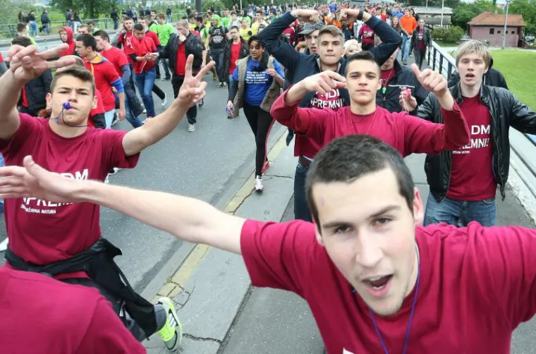 Maturanti diljem Hrvatske slave svoje 'norijade'