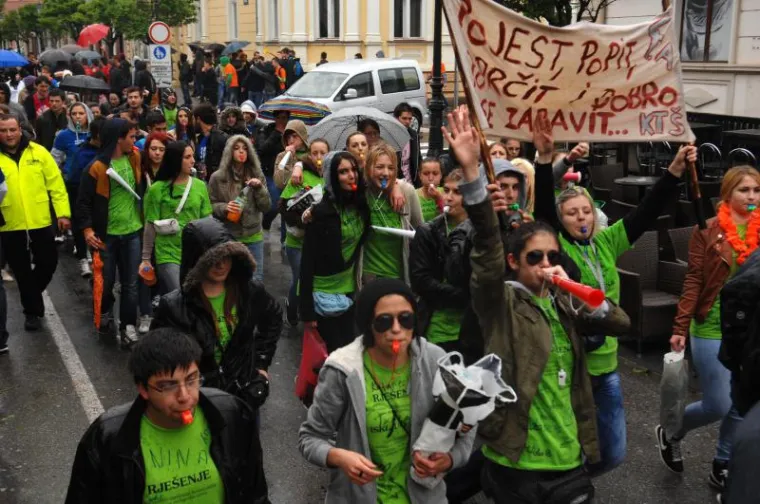 Maturanti diljem Hrvatske slave svoje 'norijade'