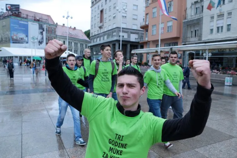 Maturanti diljem Hrvatske slave svoje 'norijade'