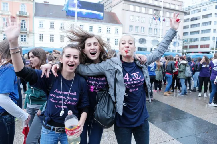 Maturanti diljem Hrvatske slave svoje 'norijade'