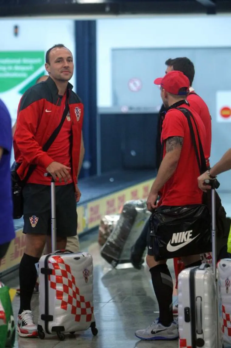 'Vatreni' sletjeli na Pleso