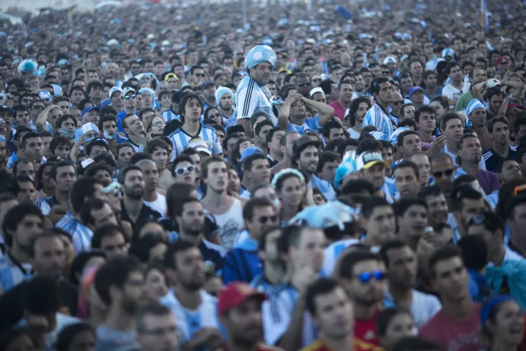 Ovako se finale gledalo na legendarnoj Copacabani