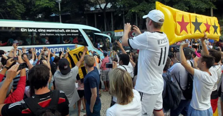 Spektakularan doček za svjetske prvake