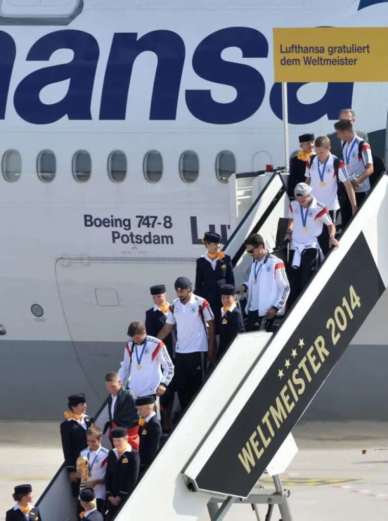 Spektakularan doček za svjetske prvake