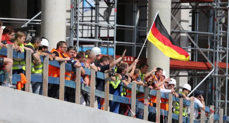 Spektakularan doček za svjetske prvake