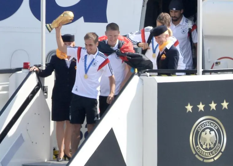 Spektakularan doček za svjetske prvake