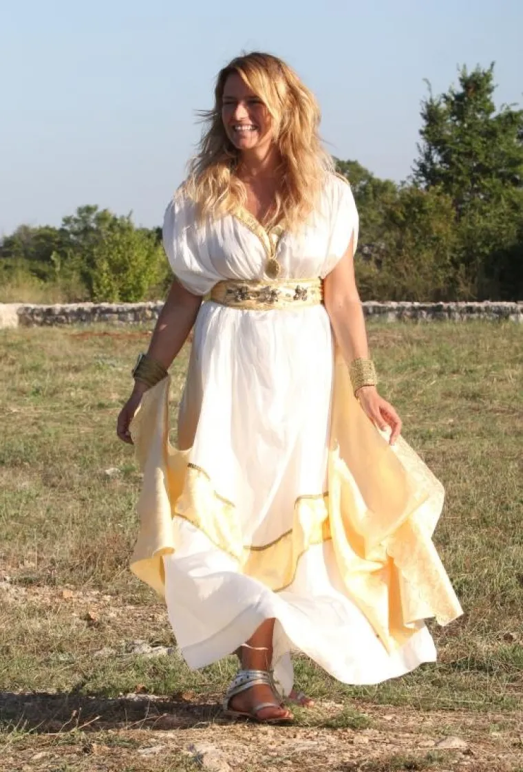 Antonija Blaće u ulozi lijepe rimske ljubavnice