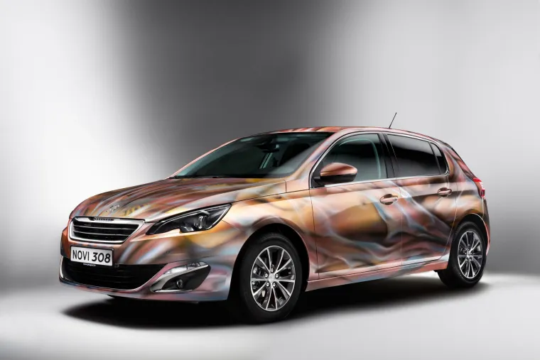 Peugeot 308 postao novi slikarski medij