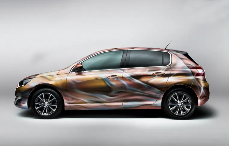 Peugeot 308 postao novi slikarski medij
