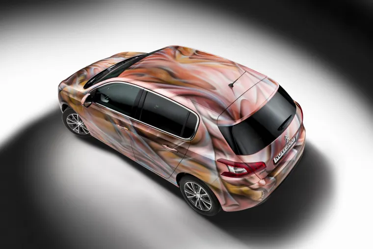 Peugeot 308 postao novi slikarski medij